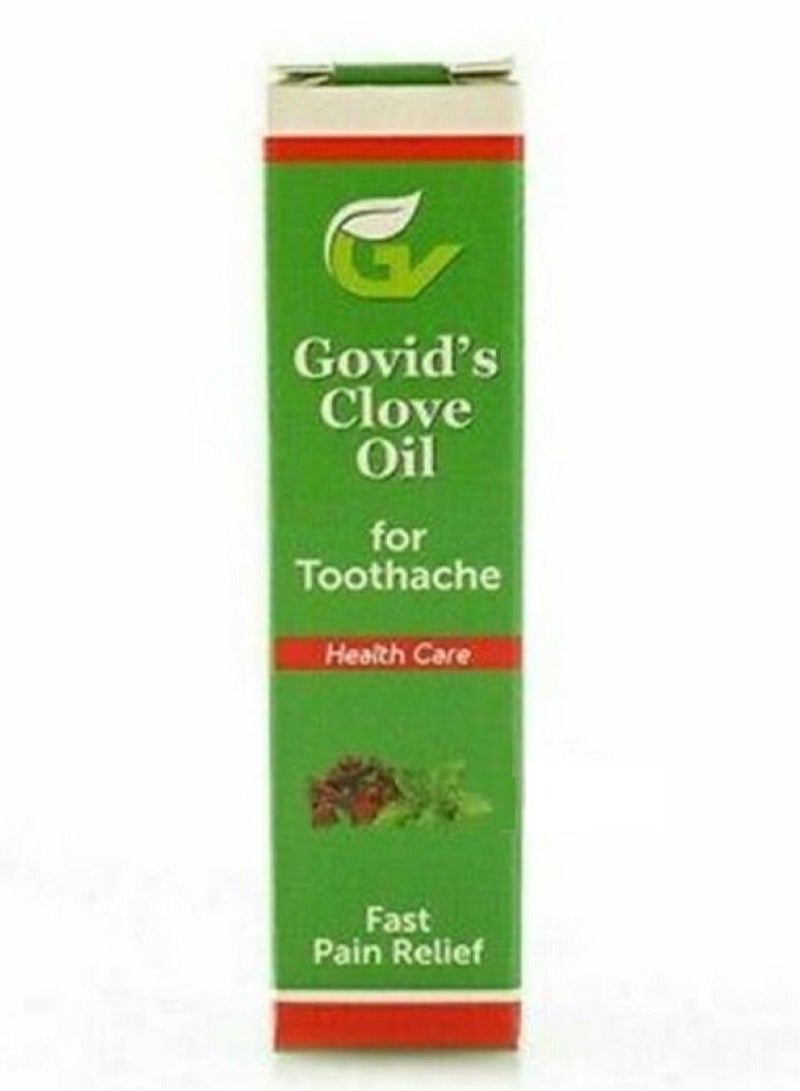 GOVID'S Clove Oil For Toothache Health Care Fast Pain Relief 10ML